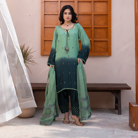 HMD DOUBLE TUNE RAW SILK 3pc Lg39