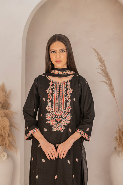 KHDR BLACK EMBR 3 pc