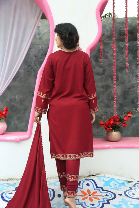 Winter 3pc Maroon