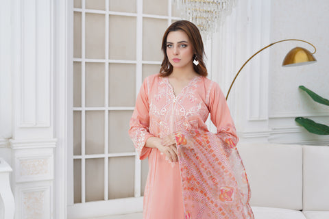 SS3- 3 pc PEACH PINK LOOSE TR
