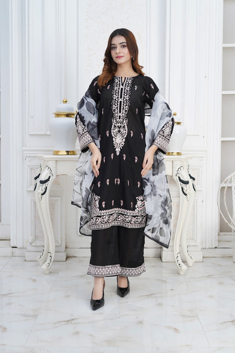 SS3- 3 pc BLACK LOSE TR