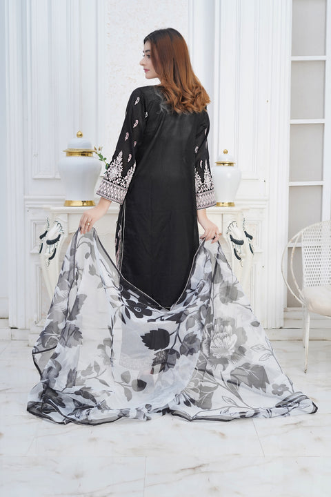 SS3- 3 pc BLACK LOSE TR