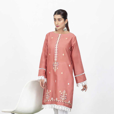 Stylish Embroidered 2Piece