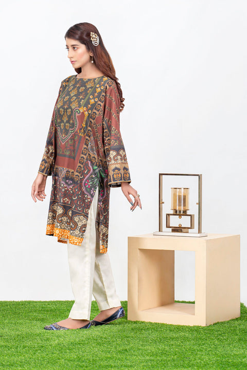 Ladies Digital Printed Shirt Full Sleeves