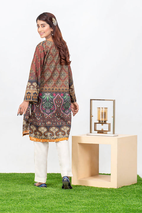 Ladies Digital Printed Shirt Full Sleeves