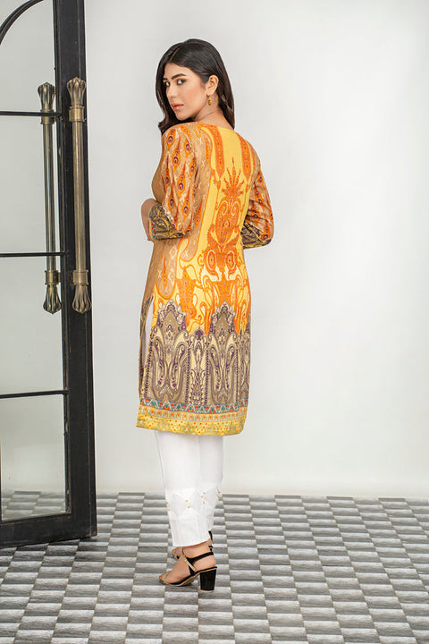 Ladies Embroidered with Digital Printed Shirt