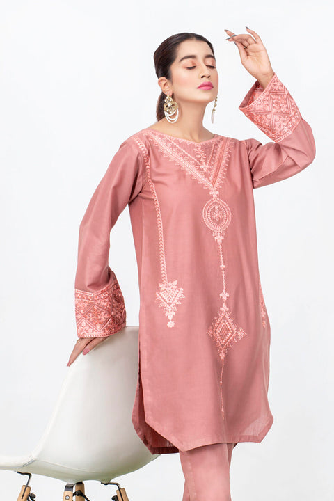 Stylish Embroidered 2Piece