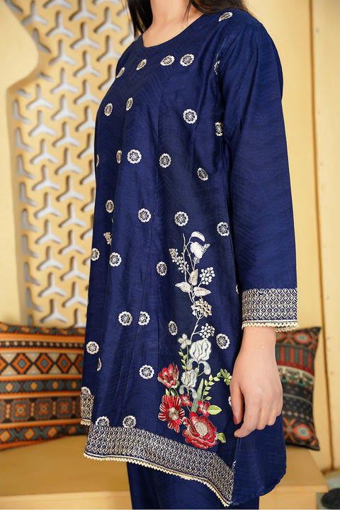 EMBRODERED 2 PC SUIT - 02