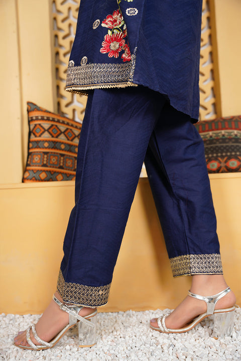 EMBRODERED 2 PC SUIT - 02
