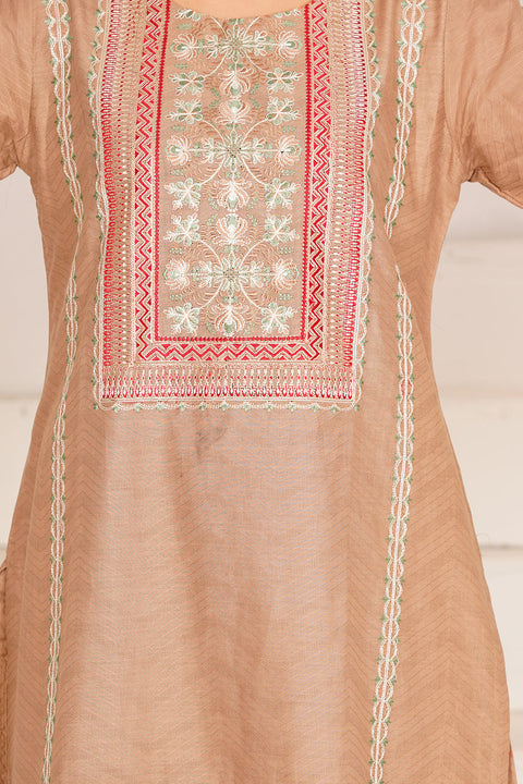 EMBRODERED 2 PC SUIT - 03