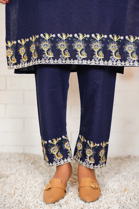 EMBRODERED 2 PC SUIT - 05