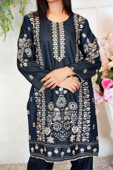 EMBRODERED 2 PC SUIT - 06